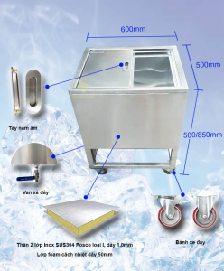 Các lỗi thường gặp ở thùng đá inox là gì?