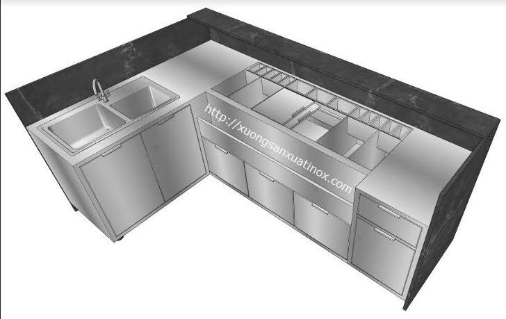 Tủ trà sữa làm theo thiết kế mang lại sự thuận tiện cho người sử dụng